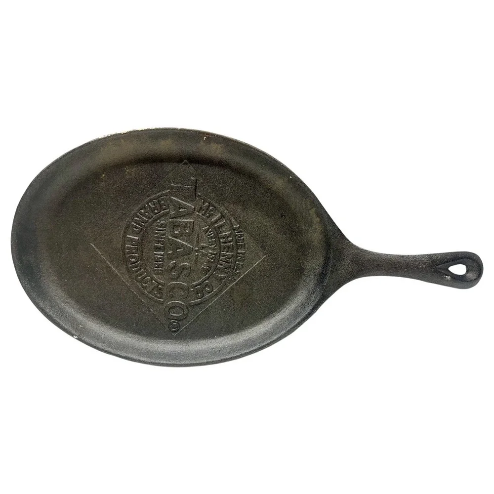 Tabasco Cast Iron Skillet MCILHENNY Co 14.75
